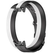 Ремешок для фитнес браслета Xiaomi Smart Band 8 Double Wrap Strap черно-белый BHR7311GL