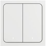 Умный выключатель Яндекс Zigbee 2 клавиши YNDX-00532